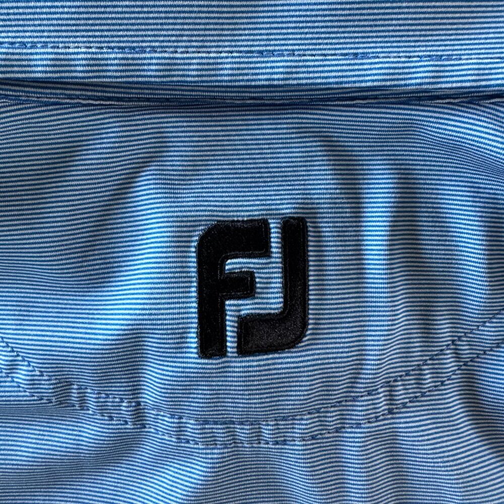 FootJoyLisle stripe collared golf shirt size Large - Picture 7 of 10